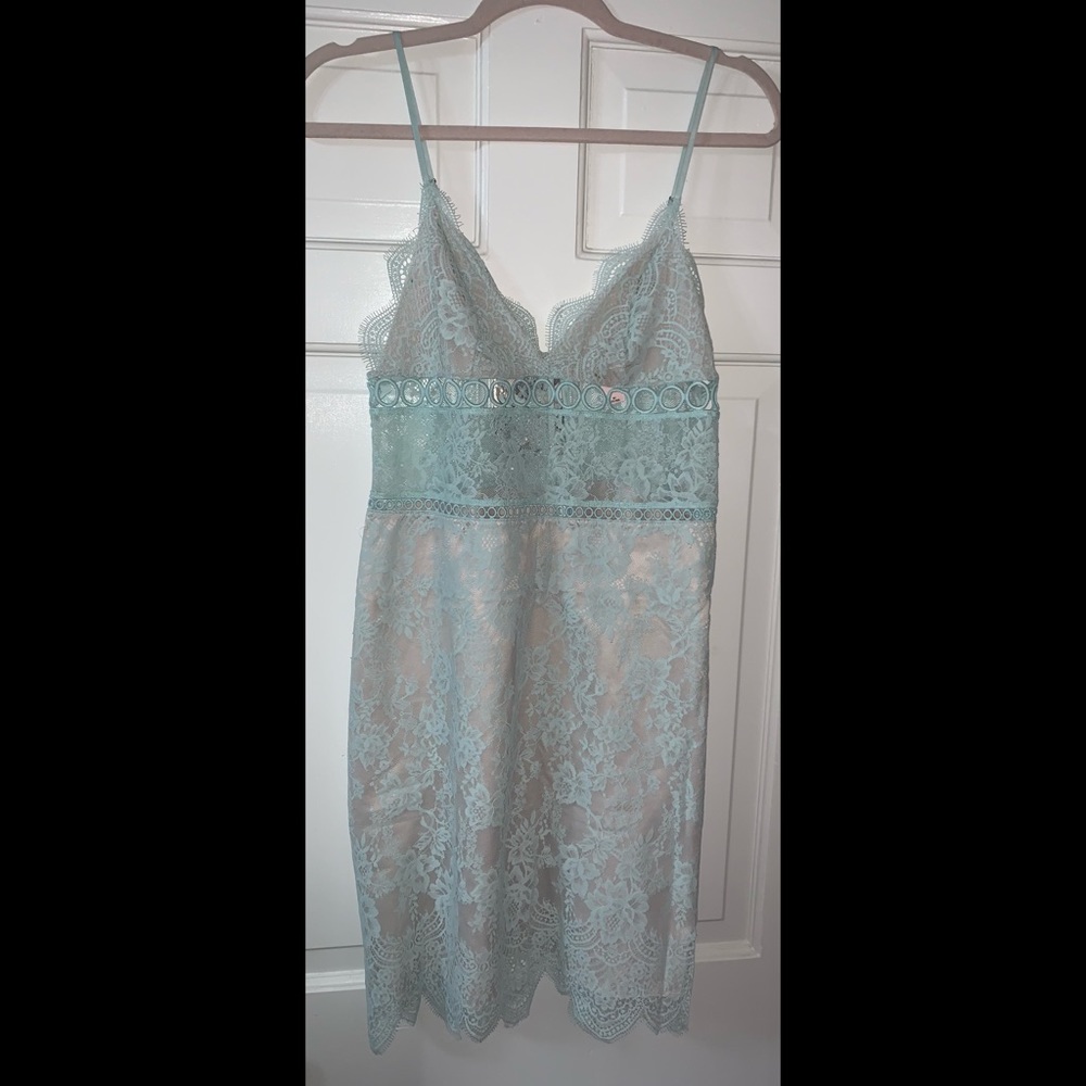 NWOT VS Slip Lace Dress